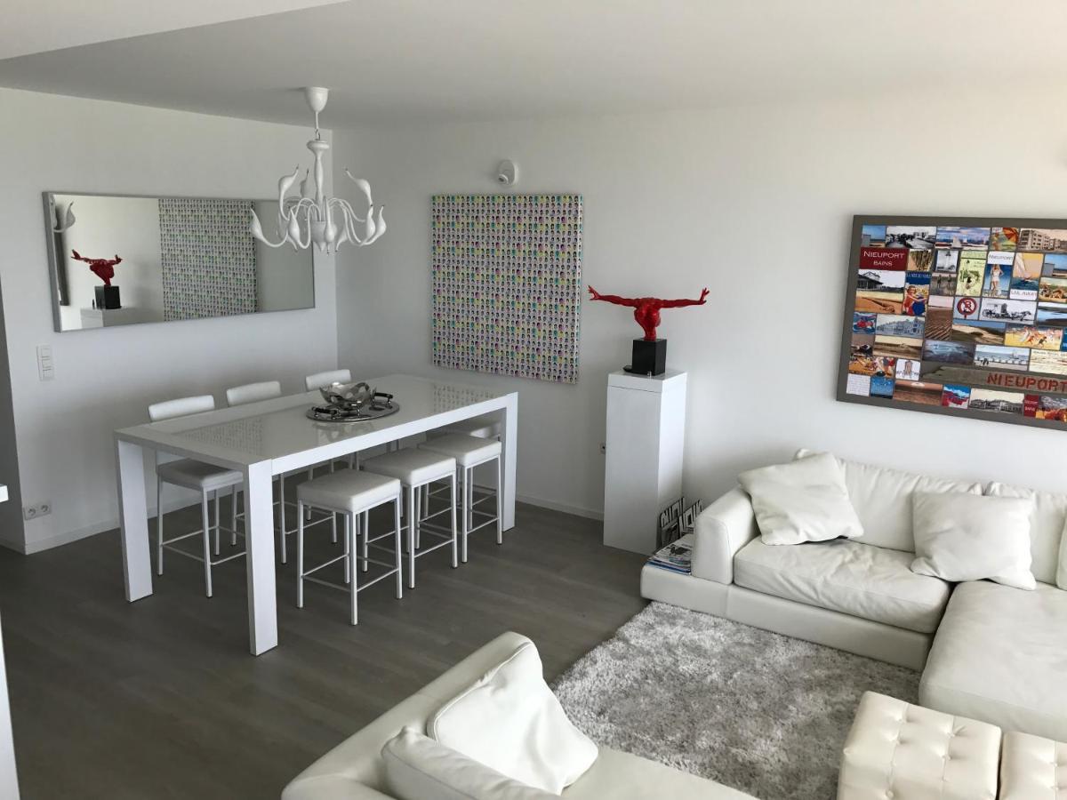 White Sea/Sun/Sky Dreams 4 Six @ Nieuwpoort Apartment Exterior photo